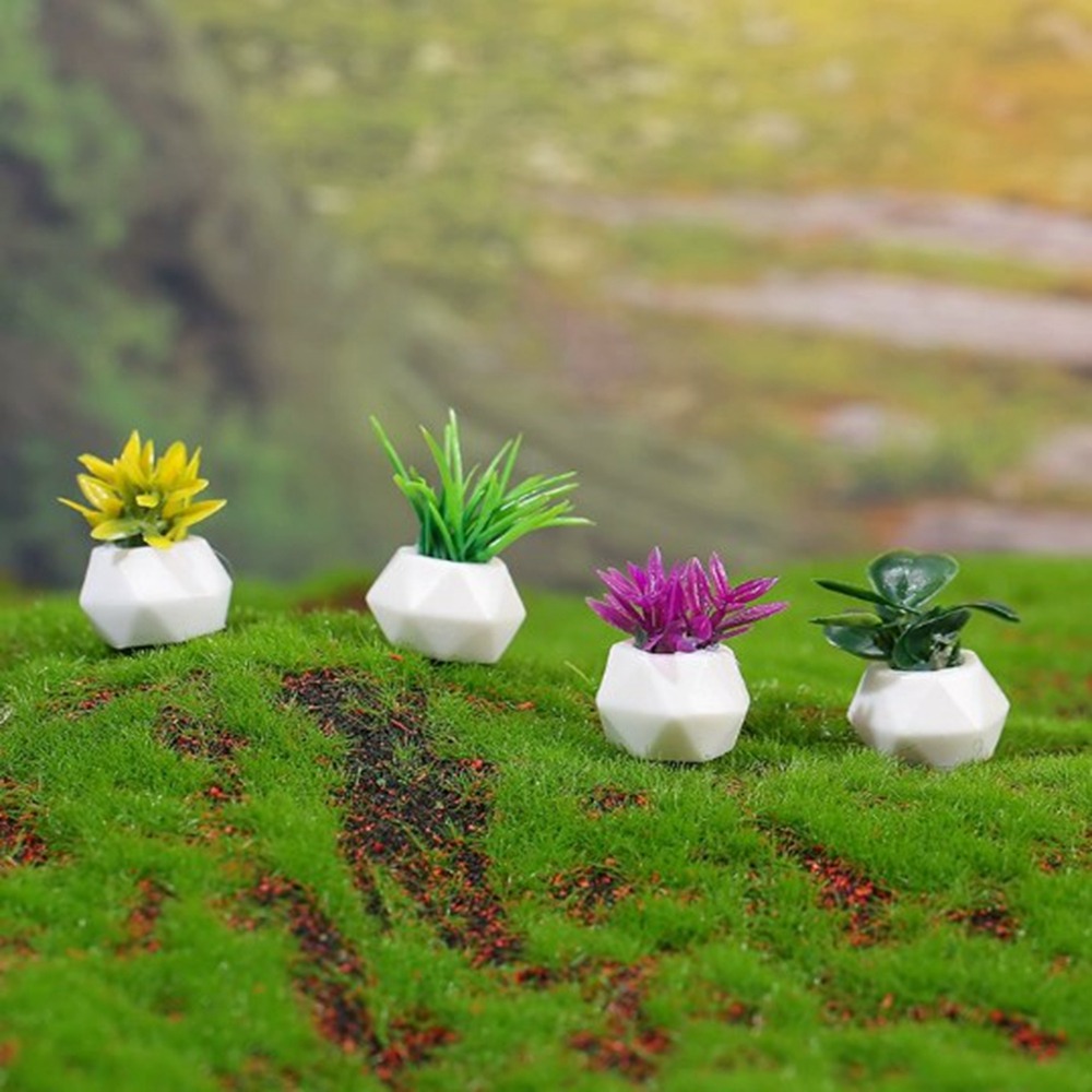 Bonsai Garden Miniature - 1:12 인형 집 미니어처 화분 멀티