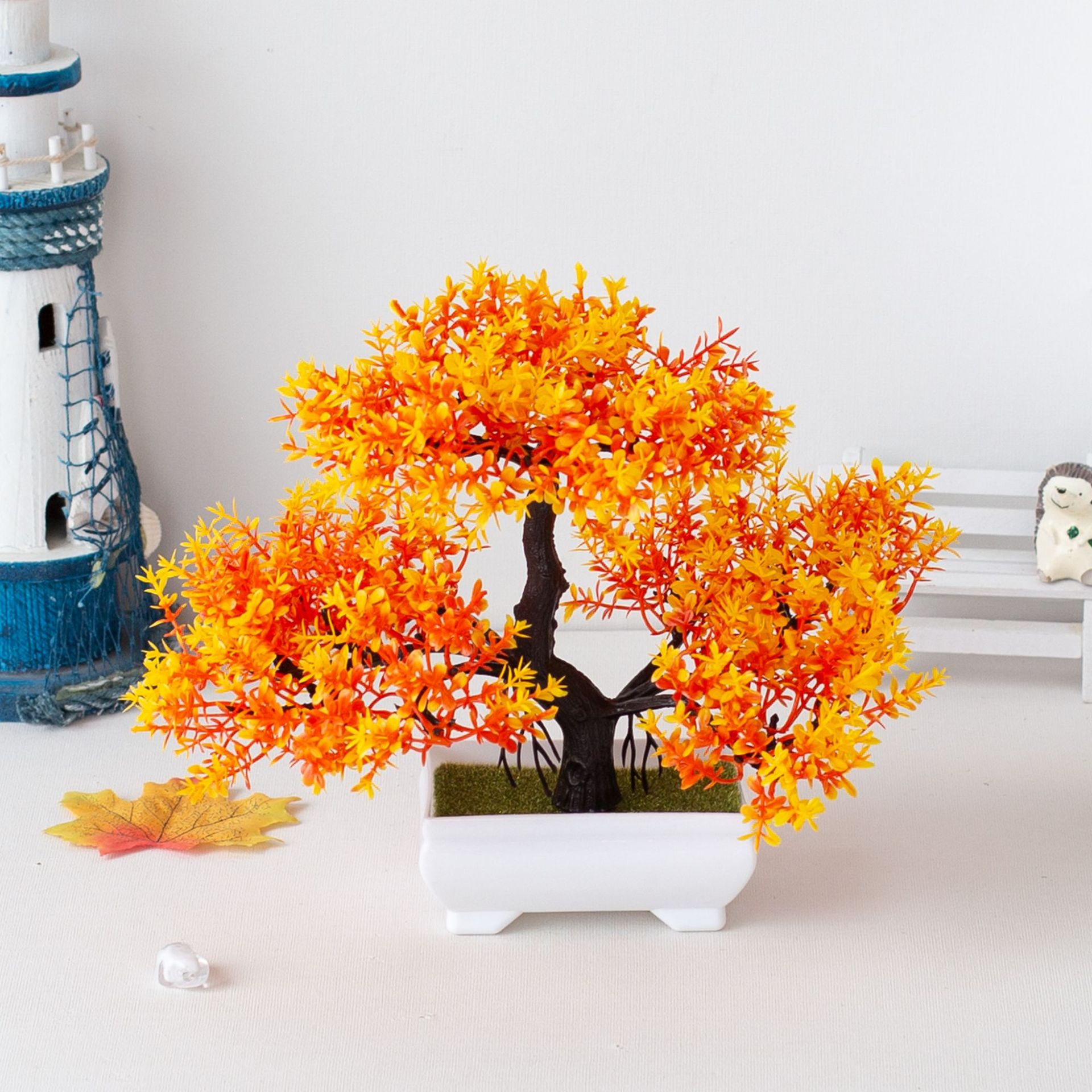 Bonsai Garden Table - 1pcs 인공 식물 분재 작은 나무