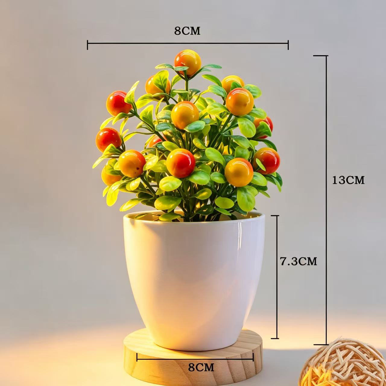 인공 과일 나무 분재 시뮬레이션 소형 식물 화분 정원  - Bonsai Garden Table 리뷰 및 가격