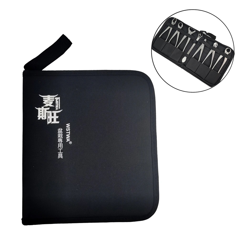 6 슬롯 분재 도구 세트 케이스 다기능 캔버스 시계 수 - Bonsai Tool Set 리뷰 및 가격