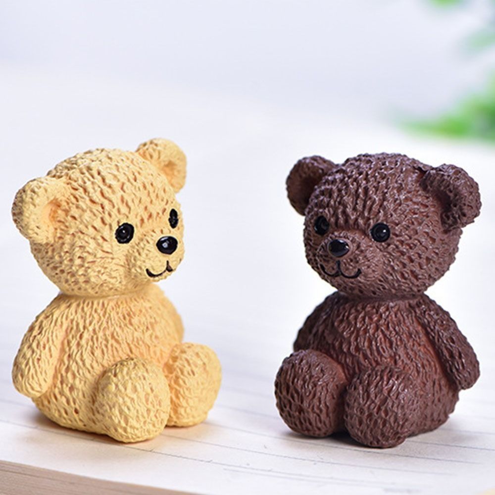 귀여운 미니어처 곰 피규어 재미있는 플라스틱 만화 동물 - Bonsai Garden Ornaments 리뷰 및 가격