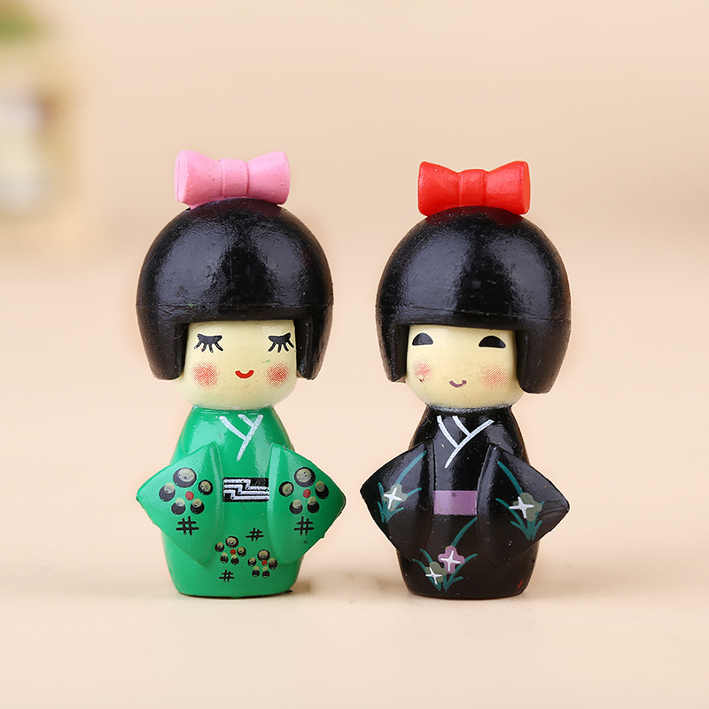 새로운 일본 귀여운 소녀 피규어 분재 장식 미니 홈 데 - Bonsai Garden Miniature 리뷰 및 가격